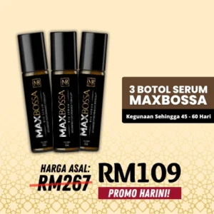 Set 3 Botol MaxBossa Serum (RM109)