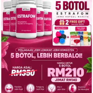5 Botol Estrafom + Freegift